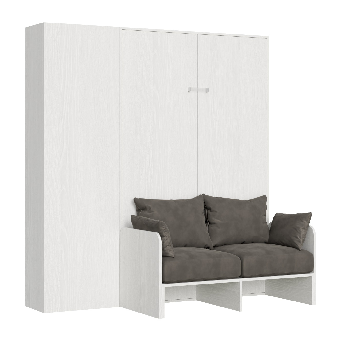 Letto 120 Sofà Kentaro bianco frassino con colonna sx-dx (ALESSIA 20)