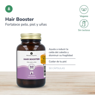 Hair Booster pelo, piel y uñas Planeta Huerto 50 cápsulas