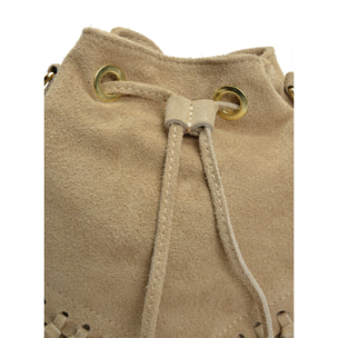 Borsa a tracolla Anna Luchini Beige