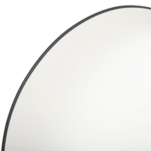 Miroir "Alice" noir - métal D76 cm