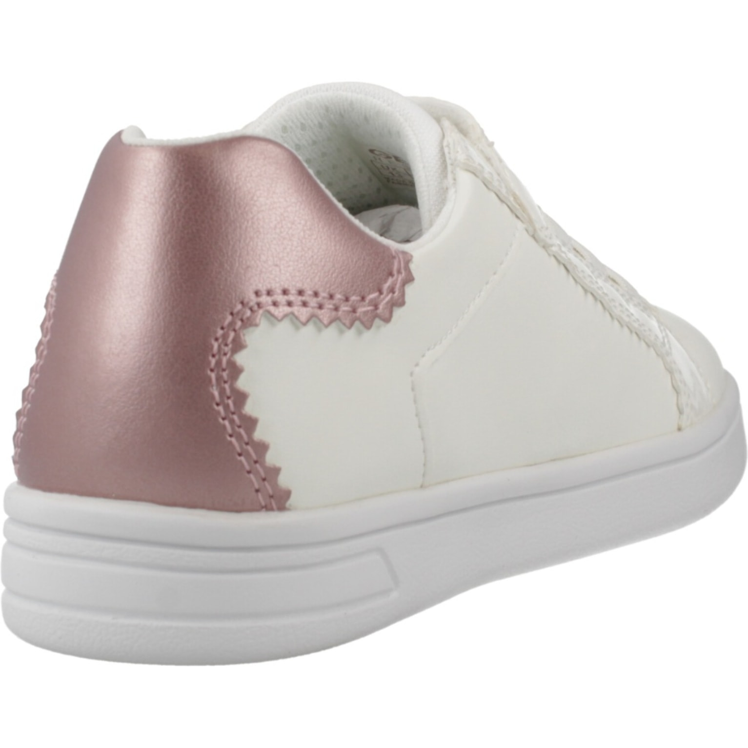 Zapatillas Niña de la marca GEOX  modelo J DJROCK GIRL BLANCO