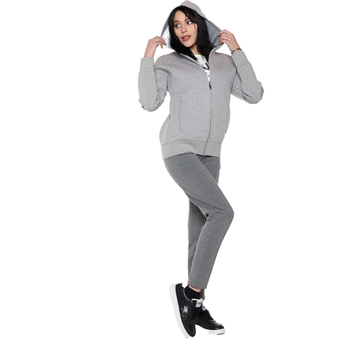 Giacca in neoprene invernale con spacco sul retro da donna "Pearl"