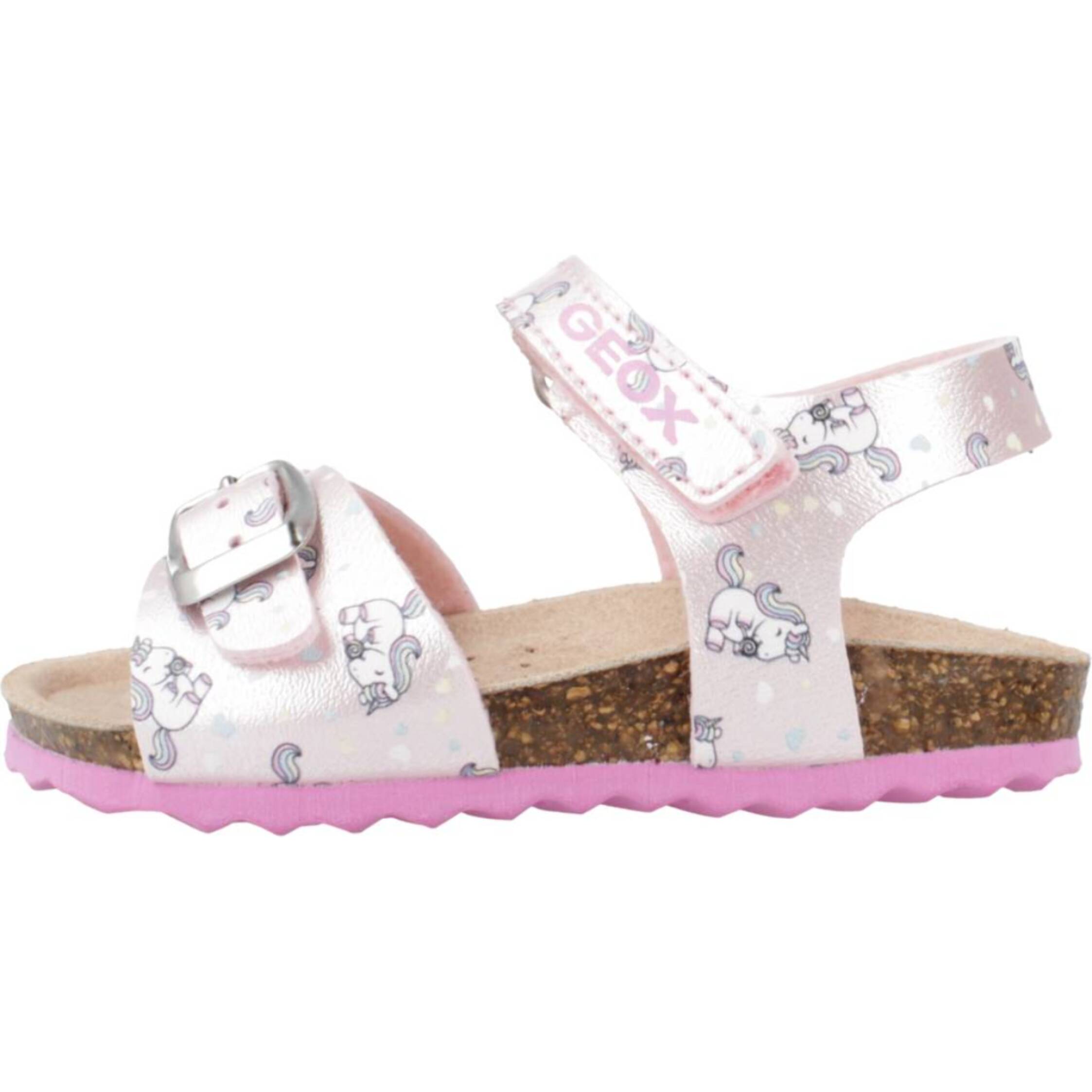 Sandalias Niña de la marca GEOX  modelo B SANDAL CHALKI GIRL ROSA