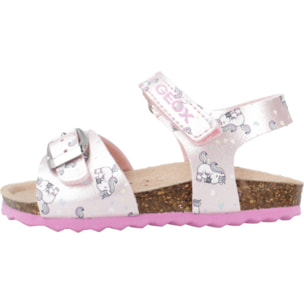 Sandalias Niña de la marca GEOX  modelo B SANDAL CHALKI GIRL ROSA