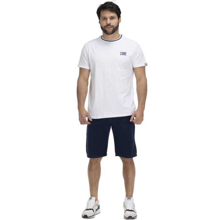 Camiseta básica hombre cuello redondo