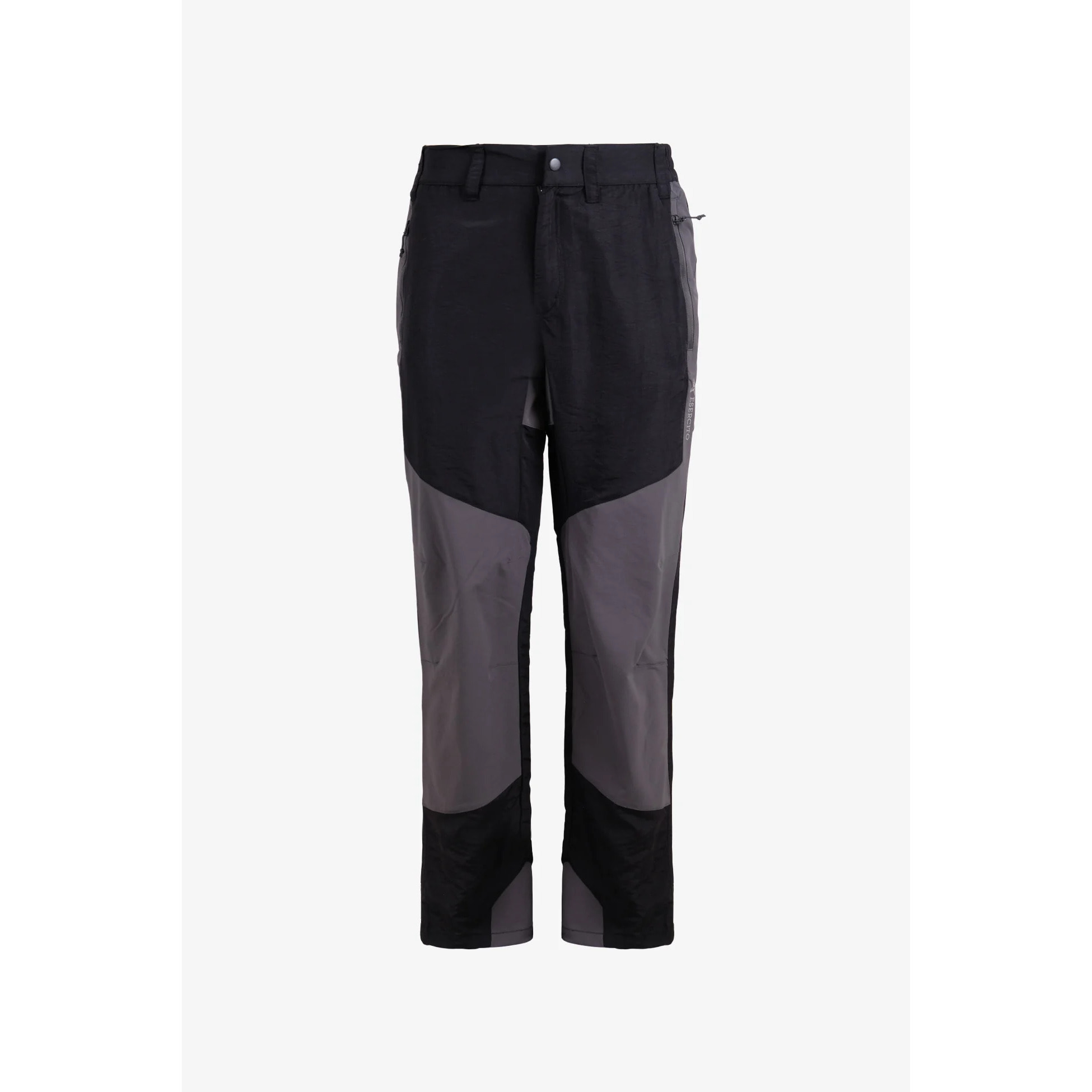 Pantaloni Esercito trekking neri uomo