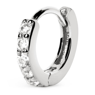 Boucle d'Oreille Cleo M Argent