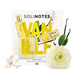 Vanille - Coffret Eau de Parfum 50 ml + 15 ml