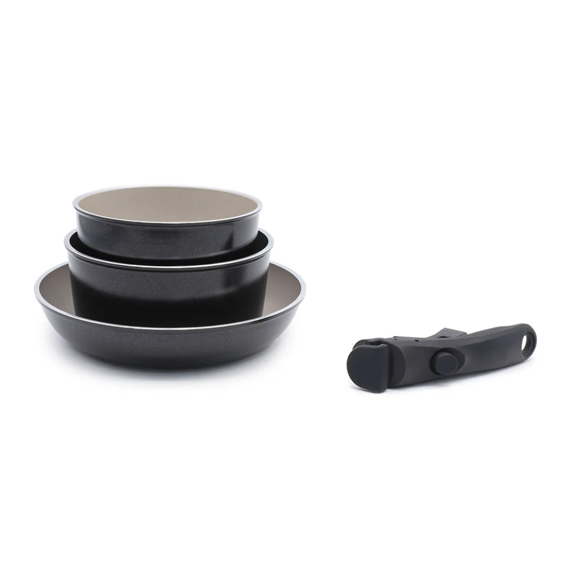 Set de 4 pièces amovibles en aluminium