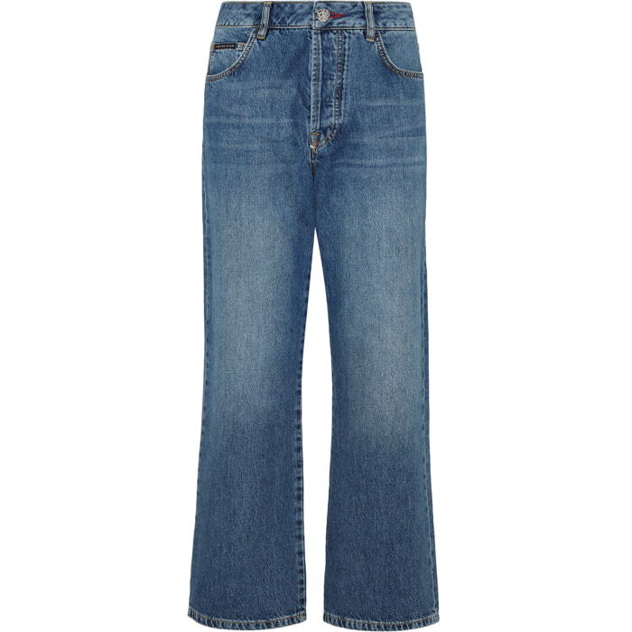 PHILIPP PLEIN Pantalones vaqueros Loose Fit ICONIC PLEIN