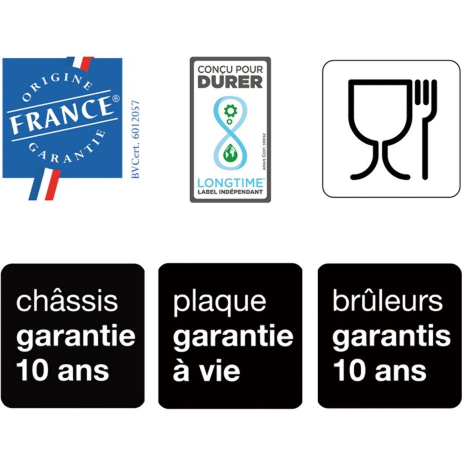 Plancha gaz ENO Fusion 60 Grise 2 brûleurs à poser, 57x39 cm