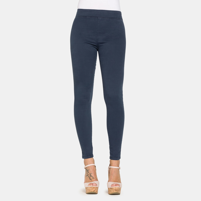 LEGG-JEANS EFFETTO PERFETTO IN GABARDINA SUPER STRETCH 9,3OZ