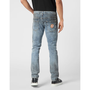 PHILIPP PLEIN Jeans taglio straight HEXAGON