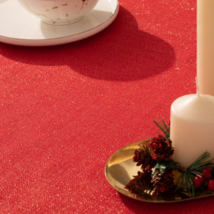 Mantel antimanchas EVOLET ROJO-ORO