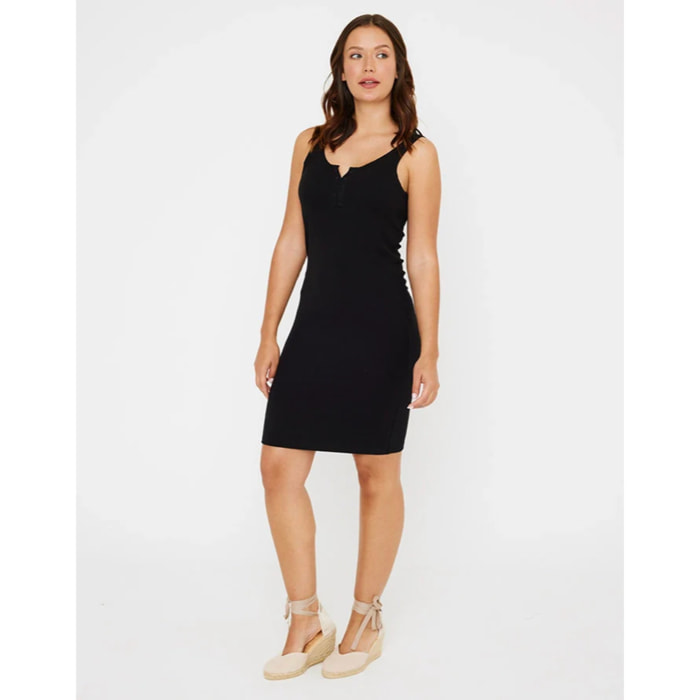 Vestido Corto Deportivo Negro - Lindita