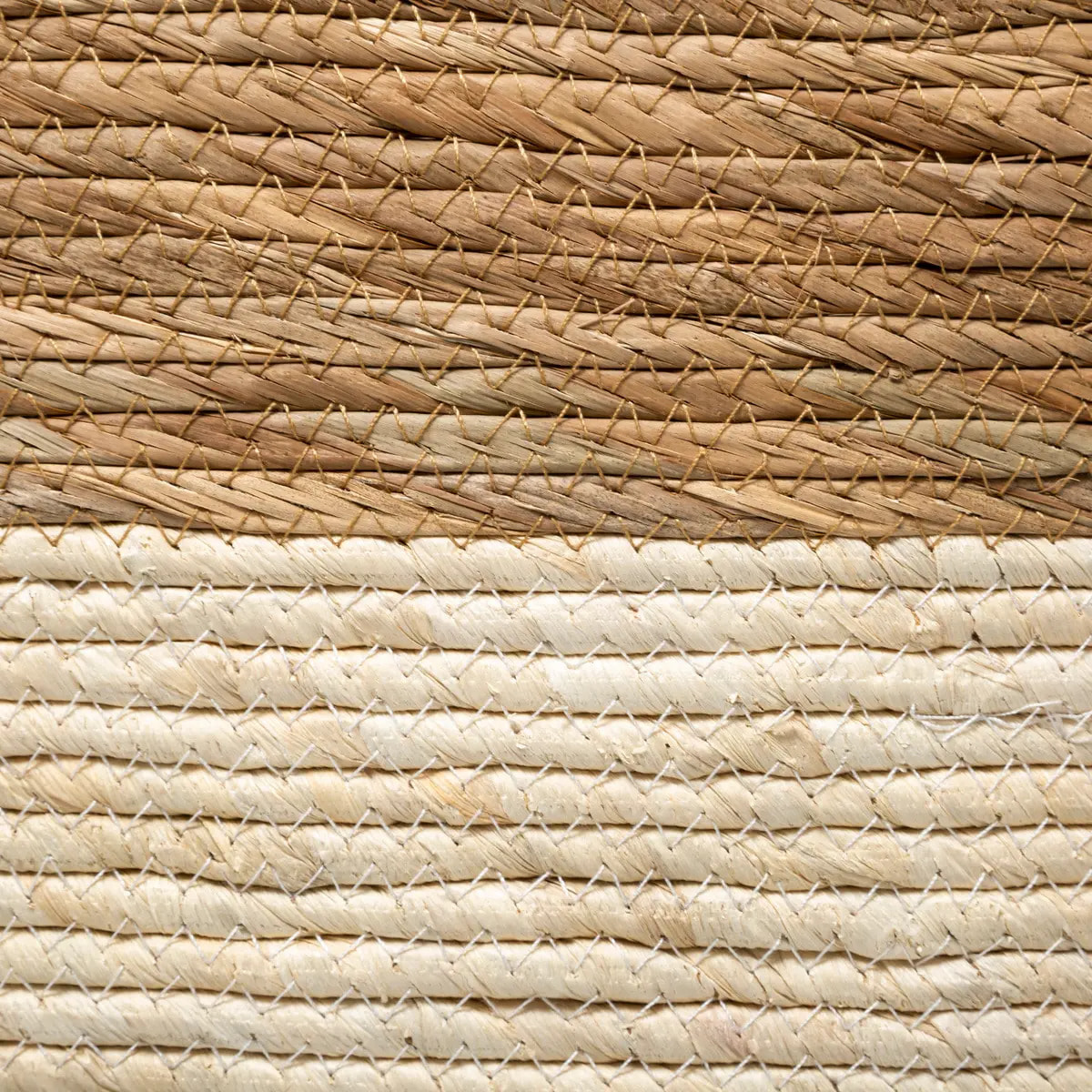 Panier paille 31x31cm "Mix N' Modul" naturel