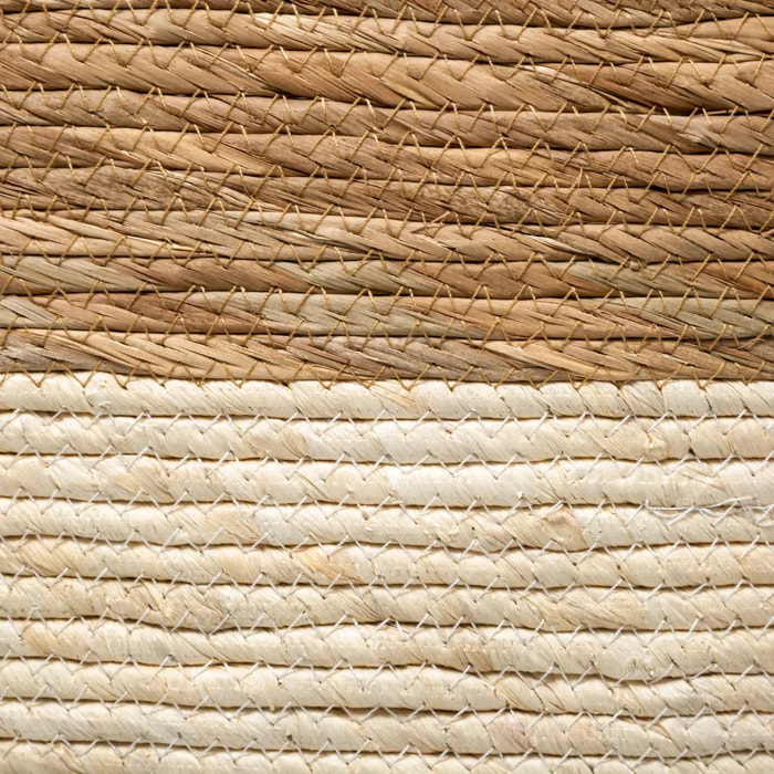 Panier paille 31x31cm "Mix N' Modul" naturel