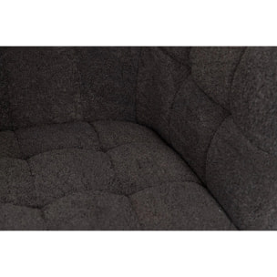 Sillon Acero Inoxidable/boucle Inari 85x75x75 Cm