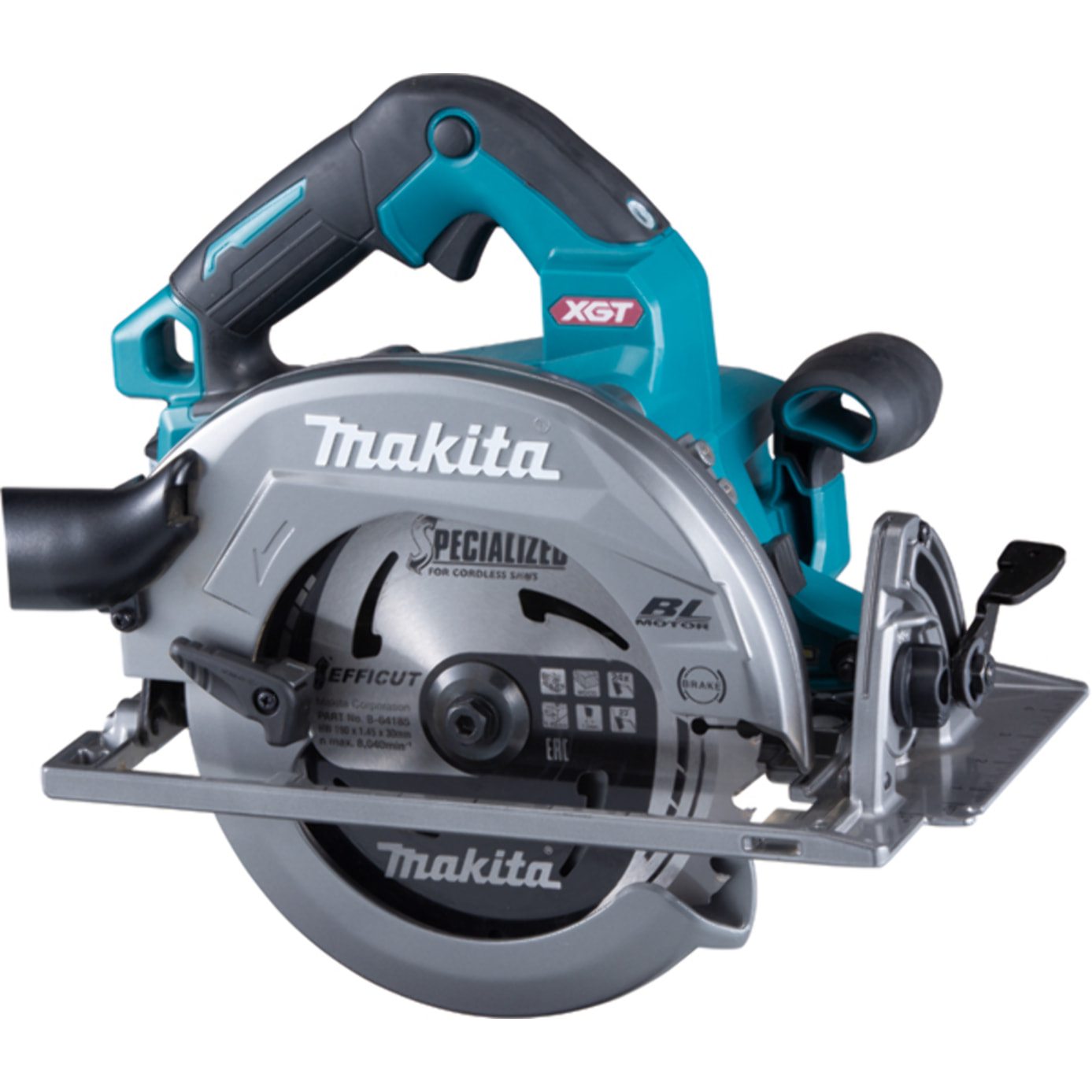 Sierra circular 40 V max Li-Ion XGT Ø 190 mm MAKITA - Sin batería - HS004GZ03