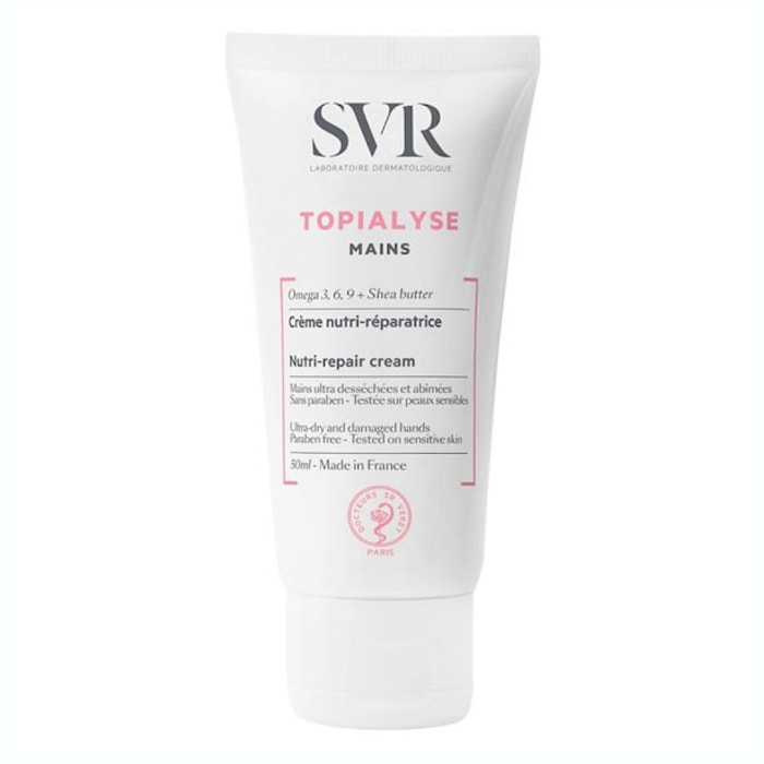 Topialyse - Crème Mains Nutri-Réparatrice 50 ml