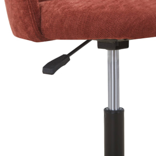 Chaise de bureau à roulettes tissu PHYL