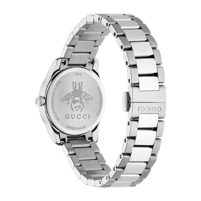 Reloj Gucci YA126572A Mujer Analogico Cuarzo con Correa de Acero inoxidable
