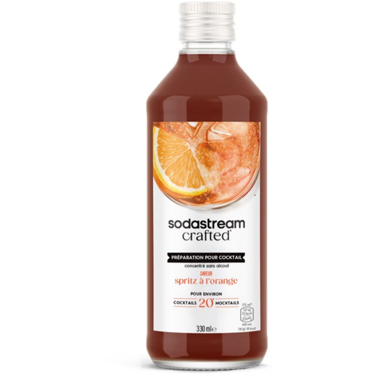 Concentré SODASTREAM mixer saveur Spritz sans alcool 330mL