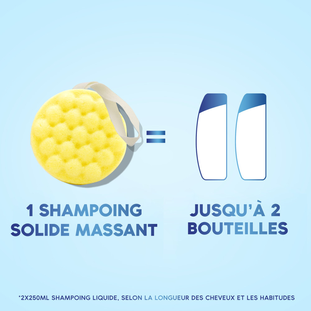 6 Shampoings Solides Extra Clean, Head & Shoulders