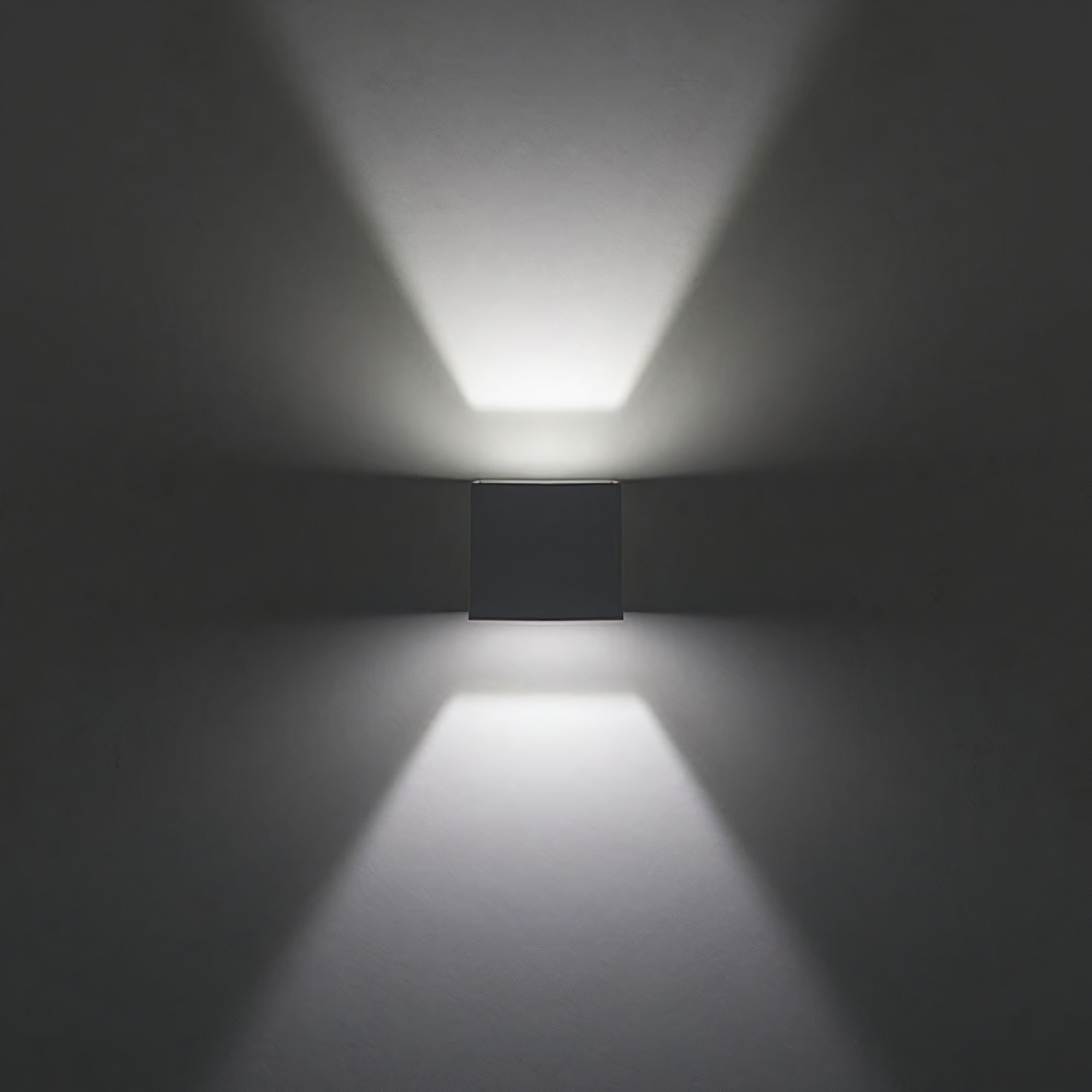 FORLIGHT REX (2uds) Aplique Exterior LED con Haz de Luz Modulable IP54 Luz LED Blanco Neutro 4000K 5.2W y 350lm Blanco