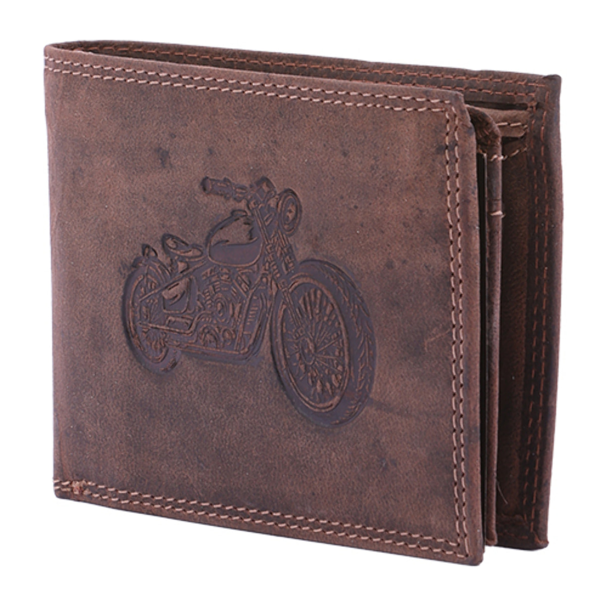 Portafoglio  da uomo In Vera pelle Made in Italy 9,5x12,5x2,5 cm