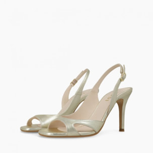 SANDALIAS DORADAS SARIGAL