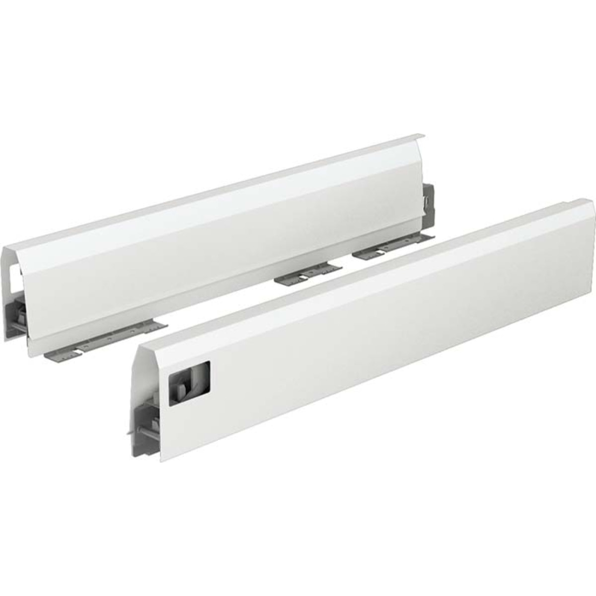 Set HETTICH ArciTech pour tiroir H.126 - L.550 - Blanc - 9149277