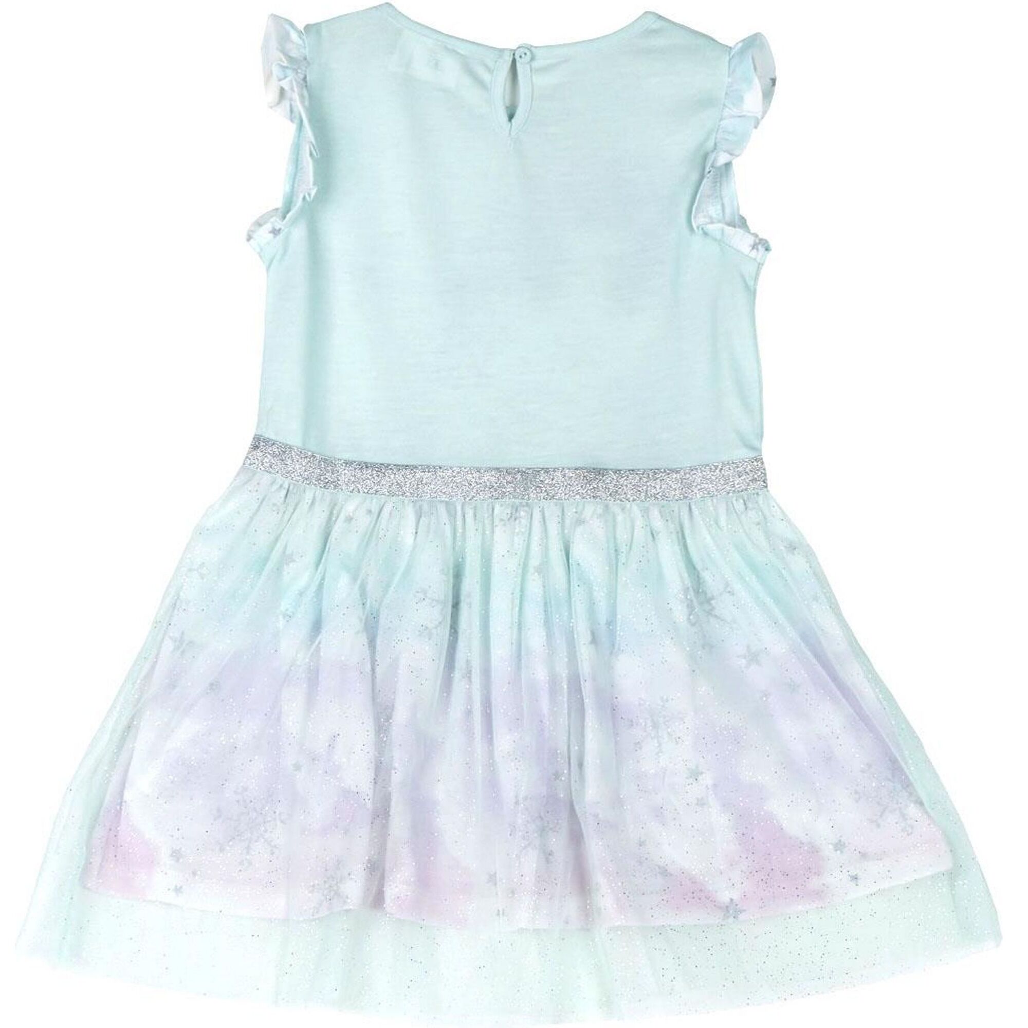 Vestido Single Jersey Fantasia Frozen