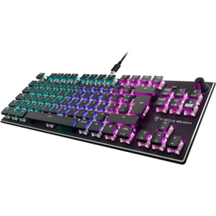 Clavier gamer TURTLE BEACH Vulcan TKL AIMO Noir Linear