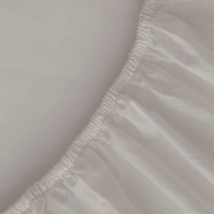 Drap housse percale coton 79 cm/2 perle