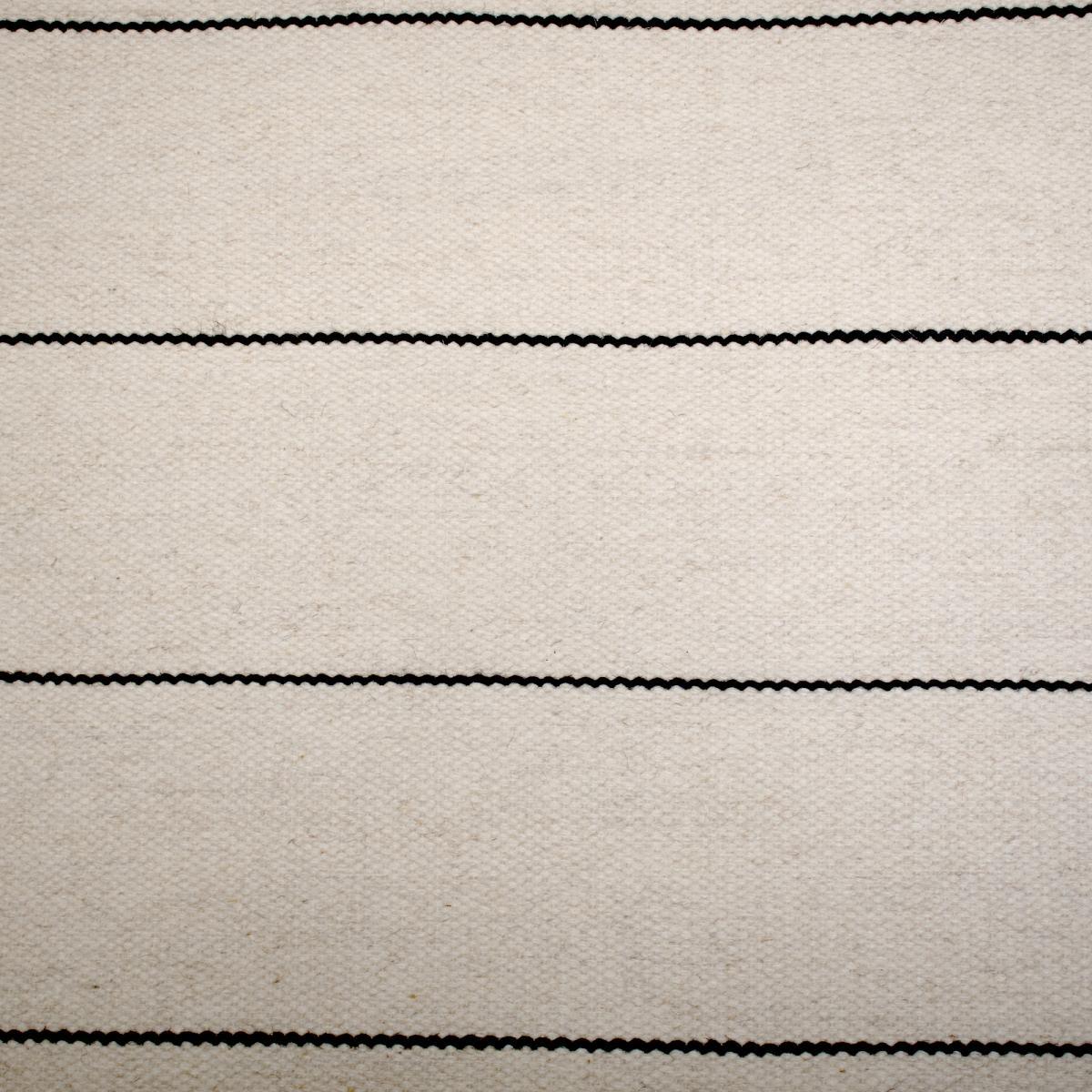 Tapis kilim Reversible Veko tissé à la main en laine beige