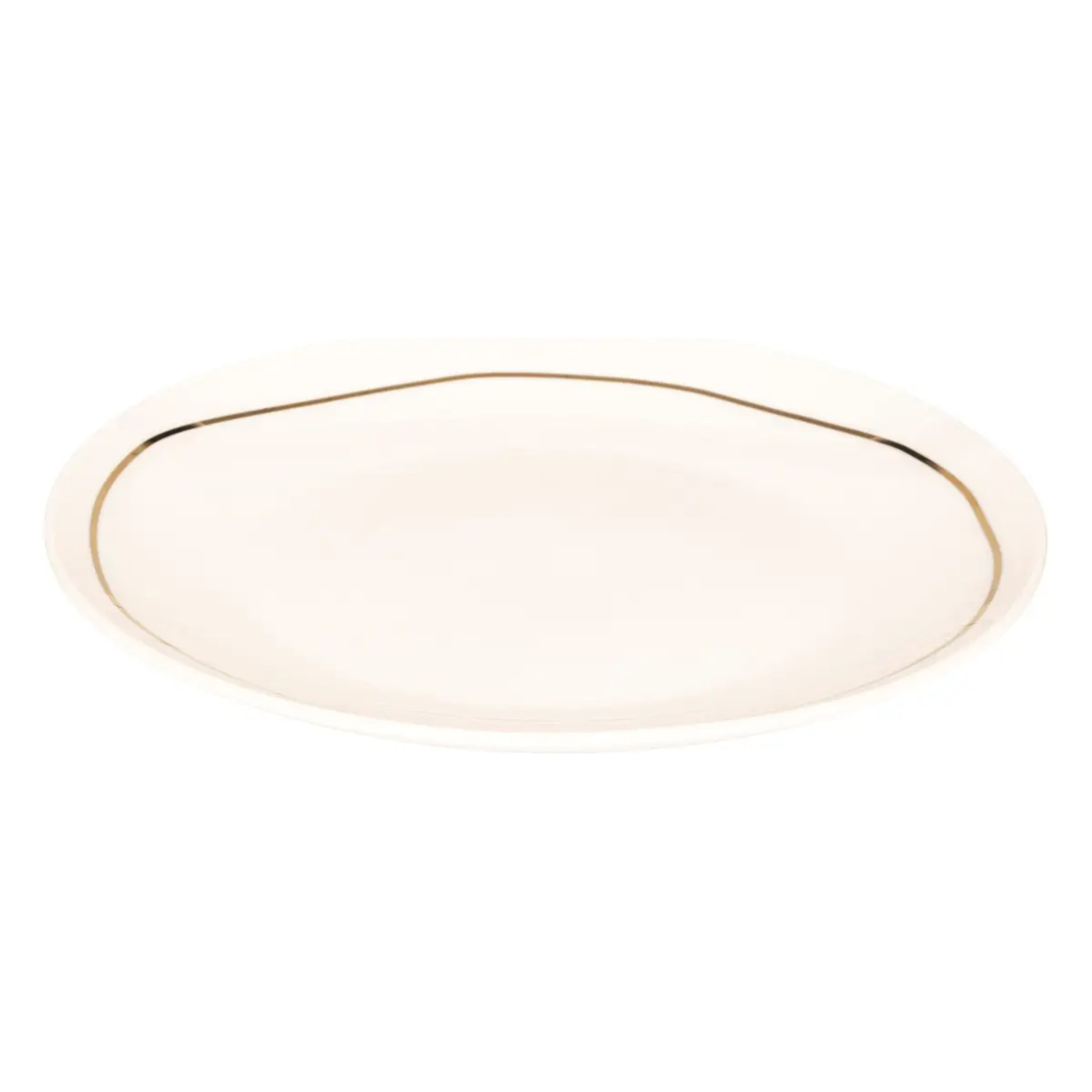 Assiette plate Selena blanc D26,8xH2,7cm