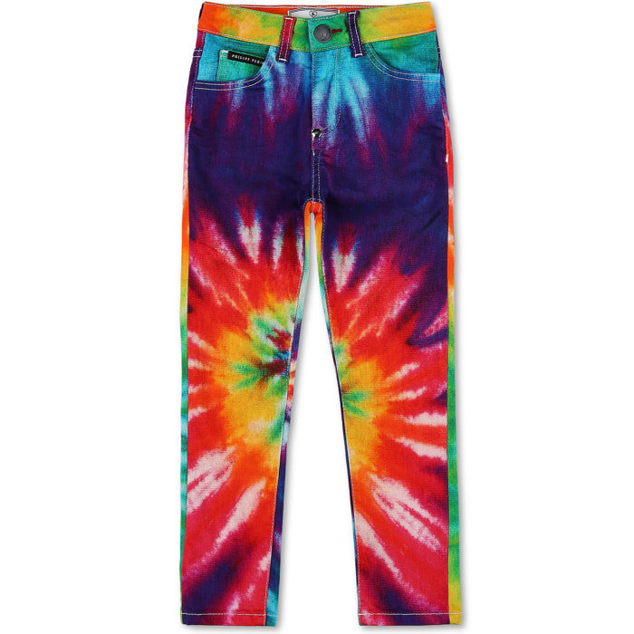 PHILIPP PLEIN Super High Waist Jegging TIE DYE