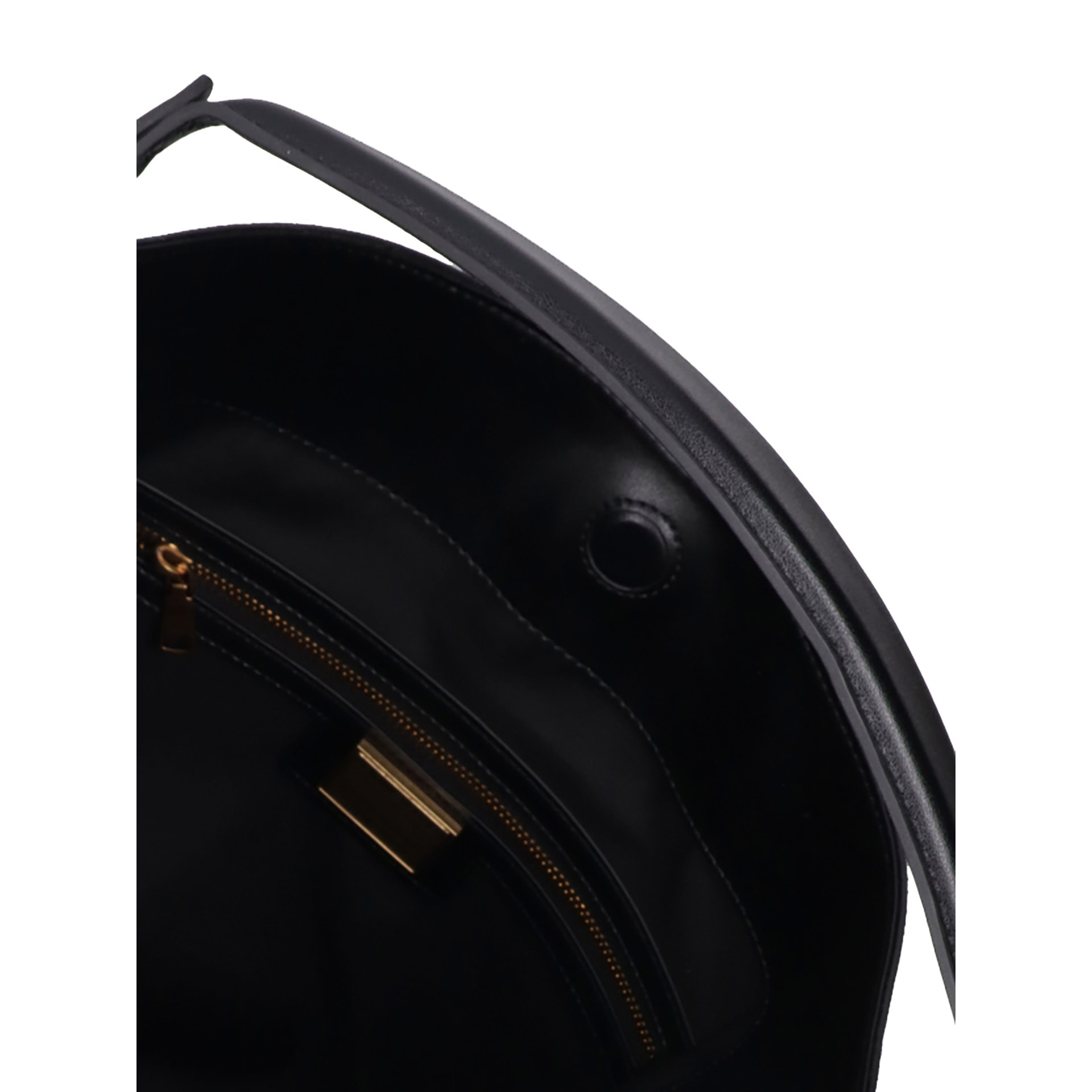 Borsa a spalla da donna Made in Italy - Modello Seraphina Plus - Pelle scamosciata - 31.0 x 31.0 x 15.0 cm