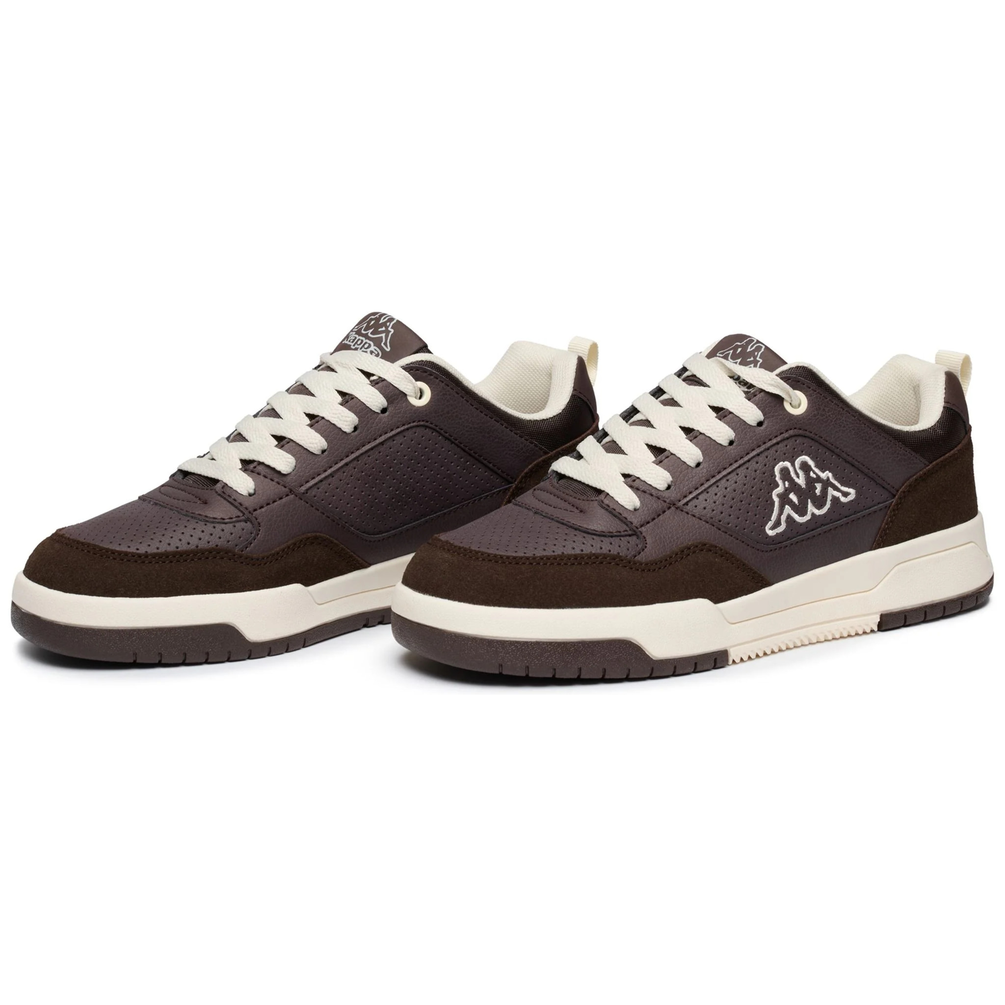 Sneakers Kappa Uomo Logo Manis Marrone