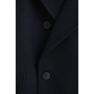 Giaccone Hanken blu marino con logo Polo Club