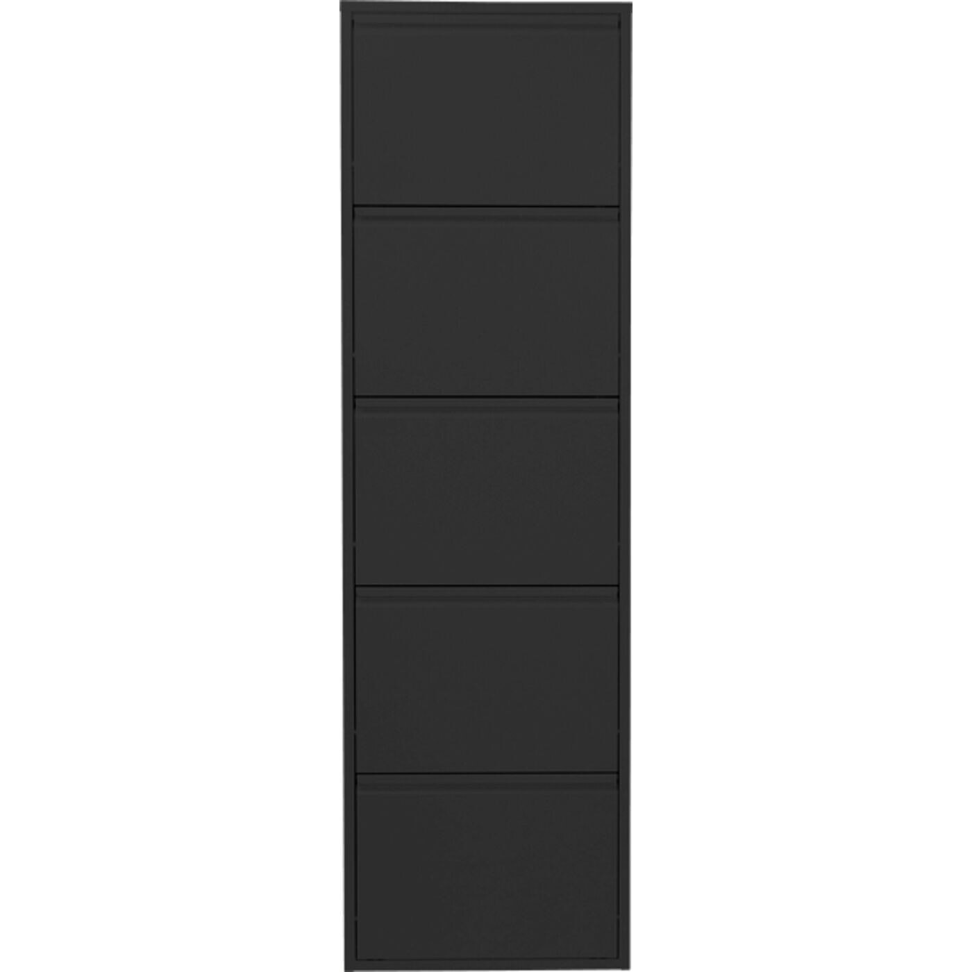 Casier à chaussures Caruso noir Kare Design