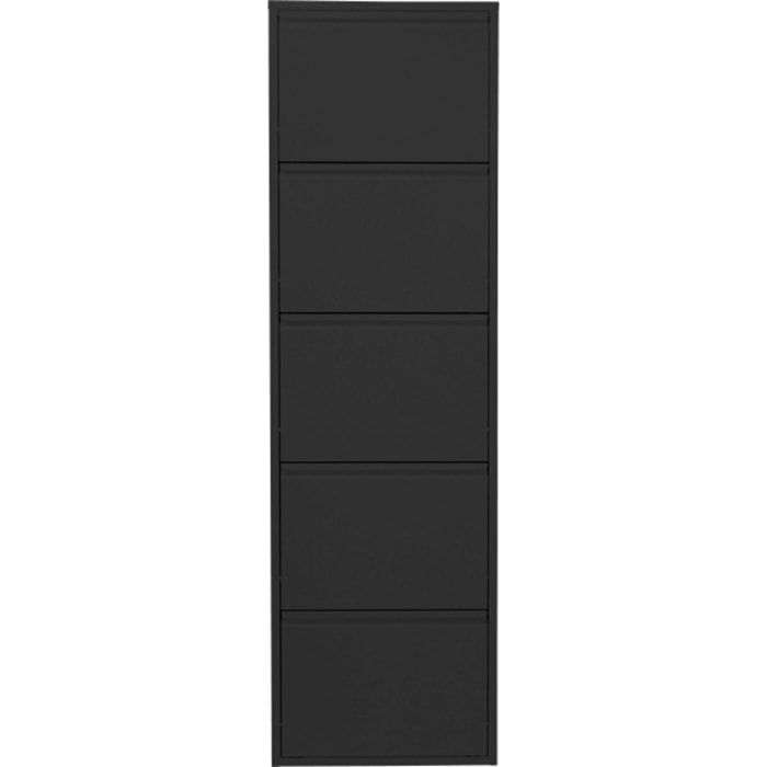 Casier à chaussures Caruso noir Kare Design