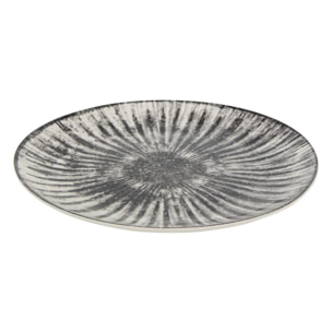 Service de table Lucie 12 pièce(s) gris L26,5xp2,4xH26,5cm