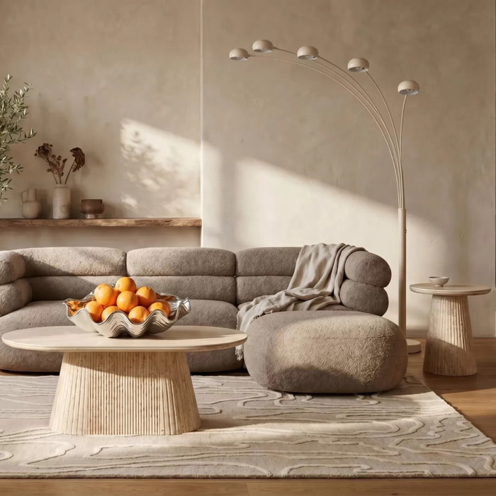 Lampadaire Five Fingers 201cm beige Kare Design