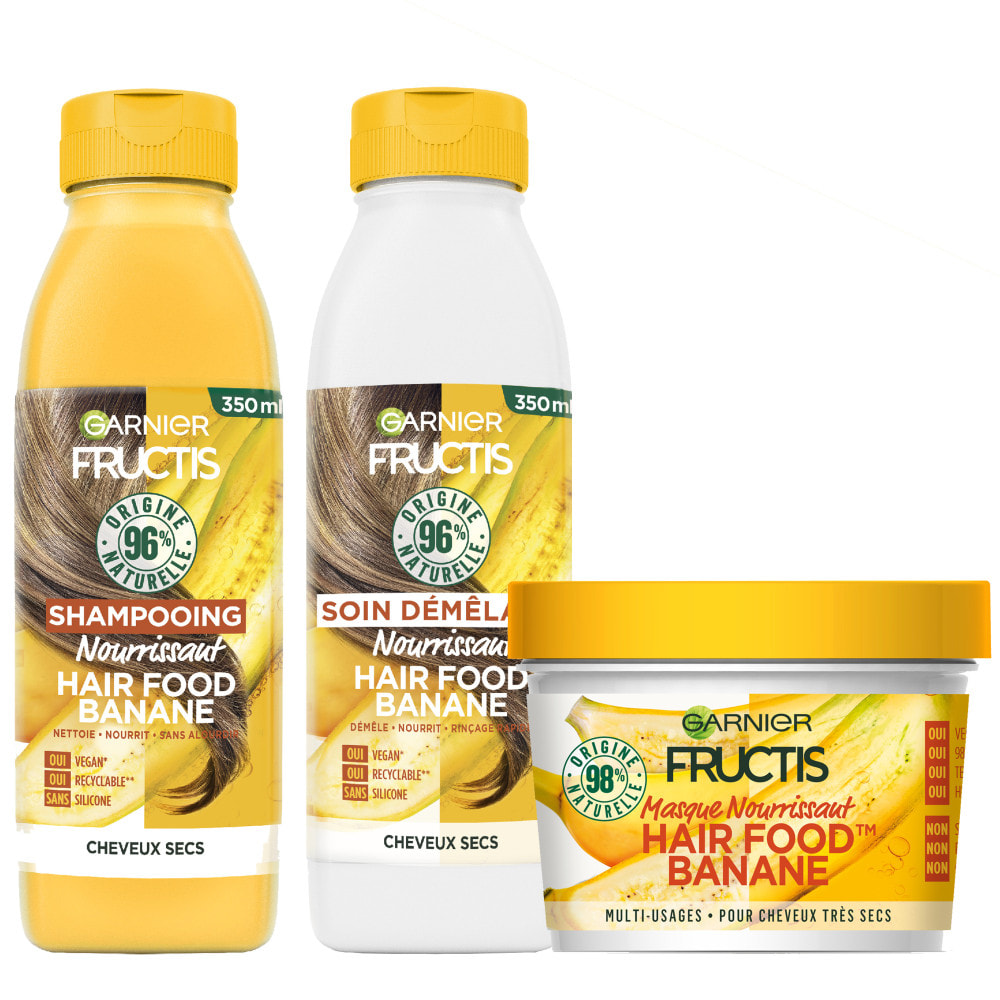 Garnier Fructis Coffret Hair Food Nourrissant banane 100ml