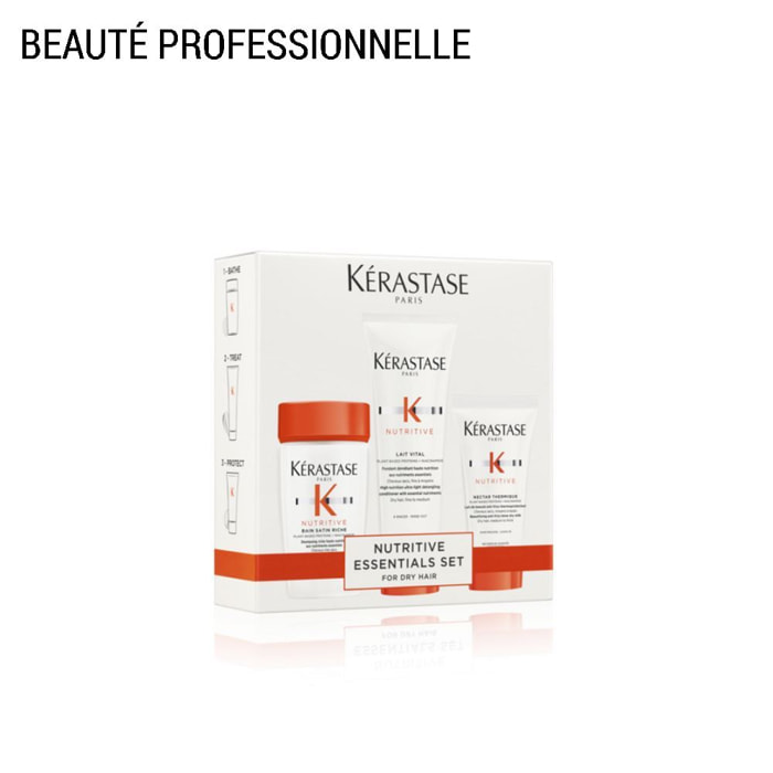 Nutritive - Coffret Bain Satin Riche 80 ml + 2 Produits