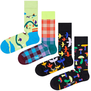 CALCETINES SET DE 4 PARES INTO THE PARK GIFT SET