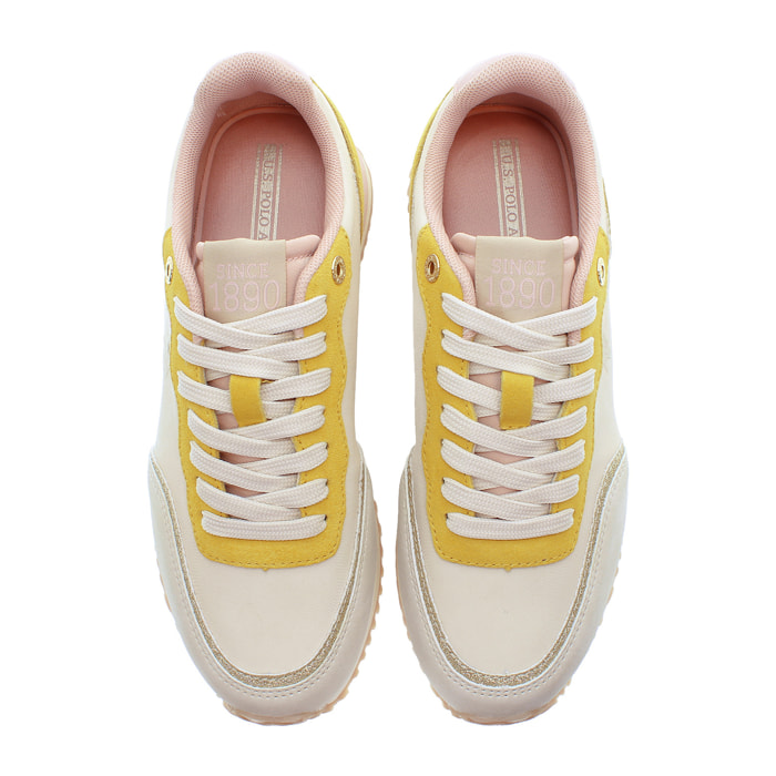 U.S. Polo Assn. - Sneakers SACHA007W/5NS1 in sintetico per donna