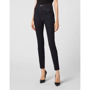 PHILIPP PLEIN Super High Waist Jegging ICONIC PLEIN